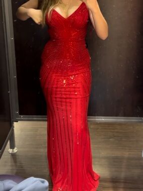denali formal puff sleeve long dress Square Neck Puff Sleeve High Slit Maxi Dress – La Boutique Dacula